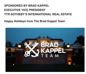 Brad Kappel Real Estate Ad